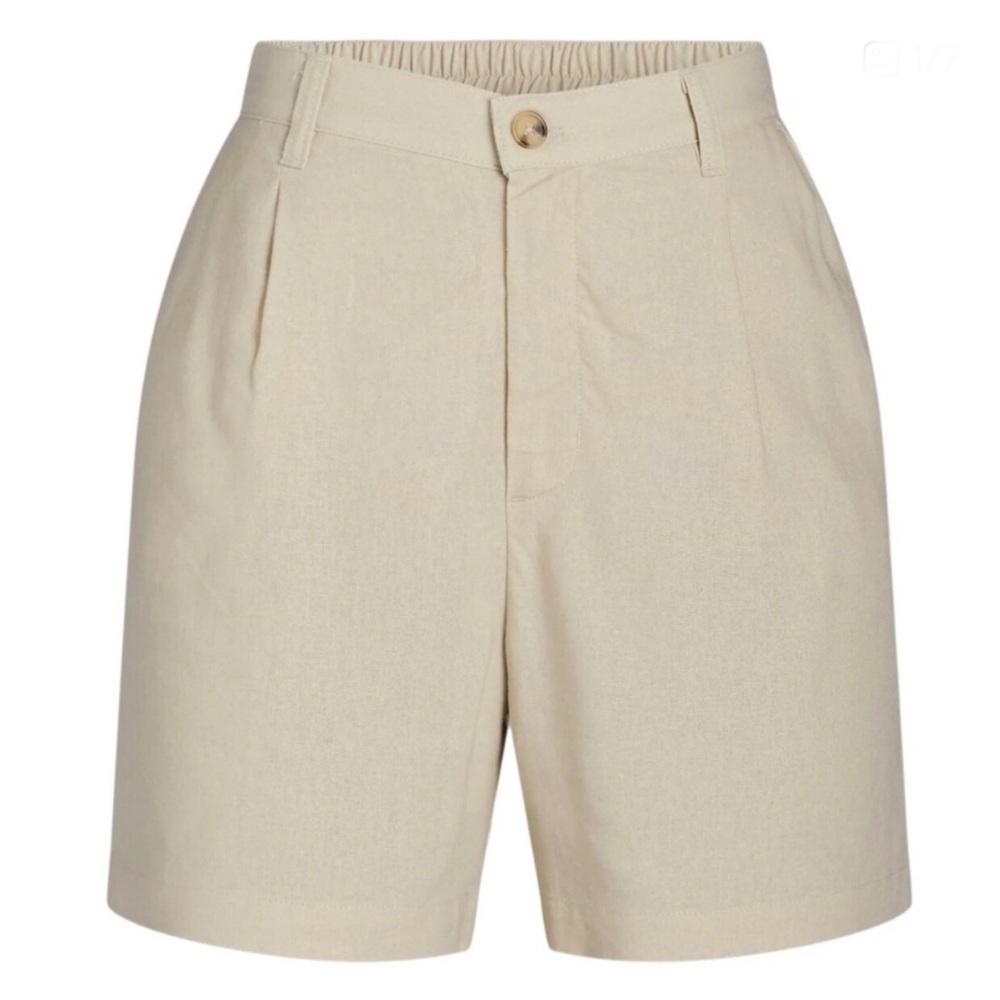 New Time and Tru Linen Blend Tan shorts XXL 20 NWT